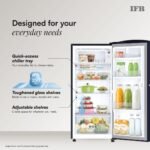 IFB 187L 2 Star Direct-Cool Single Door Refrigerator with 30 Hrs Cooling Retention, Big Vegetable Box, XL Bottle Bin & 4 Year Super Warranty (2026, IFBDC-213BXBWE, Wild Flower Blue) - Image 7