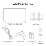 VW 108 cm (43 inches) Nano Sync Series 4K Ultra HD Smart JioTele OS QLED TV VW43JQ1 (Black)43999 - Image 7