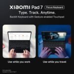 XIAOMI Pad 7 Nano Texture Display [Smartchoice] | Snapdragon 7+ Gen 3| 3.2K Display (28.44 cm /11.2") Tablet| 12GB, 256GB| Anti-Reflective| Anti-Glare| HyperOS 2| Dolby Vision Atmos | Graphite Grey - Image 6