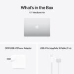 Apple 2026 MacBook Air 13″ Laptop with M5 chip: AI and Apple Intelligence, 34.46 cm (13.6″) Liquid Retina Display, 16GB Unified Memory, 512GB SSD Storage, 12MP Center Stage Camera, Touch ID; Silver - Image 6
