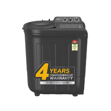 Whirlpool 7.0 Kg 5 Star MAGIC CLEAN Semi-Automatic Top Loading Washing Machine (MAGIC CLEAN RYL SRS 7.0 GREY DAZZLE (5YR), 4 Year Comprehensive Warranty, 1400 RPM Motor, 5 Year Motor Warranty)