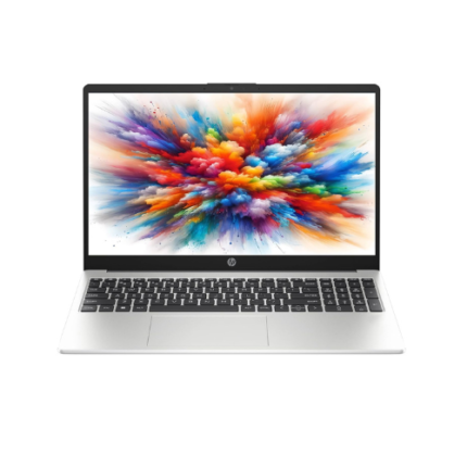 HP 15 (2026), AMD Athlon Dual Core 7120U - (8 GB DDR5/512 GB SSD/AMD Radeon 610M Graphics/DOS) Thin and Light Business Laptop/15.6" HD Display/Turbo Silver/Copilot Key/1.5kg