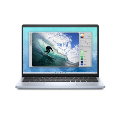 Dell Inspiron 5440 Notebook Computer, Intel Core 3 100U 14th Gen Processor, 8GB DDR5 RAM, 512GB SSD, 14" FHD+ Screen, Ubuntu, 1Yr Warranty, Ice Blue