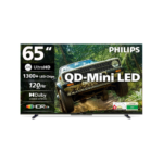 Philips 164 cm (65 inches) 4K Ultra HD QLED Smart QD-Mini LED Google TV 65MLED610/94