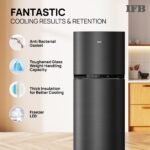 IFB Smart Choice 331L, 3 Star, Tru Convertible 12-in-1, Advanced Inverter Compressor, Frost Free Double Door Refrigerator, WiFi Enabled, 4-Year Machine Warranty (IFBFF-3833DKSETU, Metal Black) - Image 3