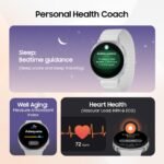 Samsung Galaxy Watch8 (44mm, LTE, Graphite) with 3nm Processor | Dual GPS | Sapphire Glass & Armor Aluminum | 5ATM & IP68 | BP, ECG, IHRN & Vascular Load Monitoring | Anti-oxidant IndexSamsung Galaxy Watch8 (44mm, LTE, Graphite) with 3nm Processor | Dual GPS | Sapphire Glass & Armor Aluminum | 5ATM & IP68 | BP, ECG, IHRN & Vascular Load Monitoring | Anti-oxidant Index - Image 7