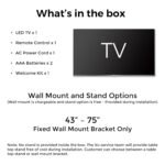 Vu 108cm (43 inches) Vibe Series 4K QLED Smart Google TV 43VIBE-DV - Image 7