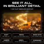 Lava Agni 4 5G (8GB RAM, 256GB Storage, Phantom Black) | Metal Body | MTK Dimensity 8350 Processor (1.4Mn+ Antutu) | 1.5K AMOLED Display | 50MP OIS Camera | LPDDR5X RAM | UFS 4.0 | 4K@ 60fps | Vayu AI - Image 4