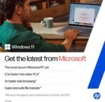 HP 14s Intel Celeron Dual Core N4500 Laptop (8GB/512GB SSD/Win 11) 14.0" HD Display, MSO 24, Black, 1.46kg, DQ3149TU Thin and Light Business Laptop - Image 2