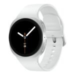 Samsung Galaxy Watch8 (44mm, LTE, Silver) with 3nm Processor | Dual GPS | Sapphire Glass & Armor Aluminum | 5ATM & IP68 | BP, ECG, IHRN & Vascular Load Monitoring | Anti-oxidant Index