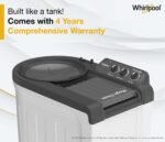 Whirlpool 6.5 Kg 5 Star Magic Clean Semi-Automatic Top Loading Washing Machine (MAGIC CLEAN 6.5 GREY, 4 Year Comprehensive Warranty, 1400 RPM Motor, 5 Year Motor Warranty) - Image 4