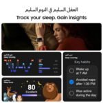 Samsung Galaxy Fit3 Light and Sleek Fitness Band, 13 Days Battery, 100+ Exercises and Sleep Tracking, Dark Gray (Black) - Image 6