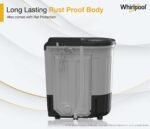 Whirlpool 6.5 Kg 5 Star Magic Clean Semi-Automatic Top Loading Washing Machine (MAGIC CLEAN 6.5 GREY, 4 Year Comprehensive Warranty, 1400 RPM Motor, 5 Year Motor Warranty) - Image 9