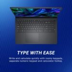 Dell 15, Intel Core 3 14th Gen-100U, 16GB DDR4, 512GB SSD, FHD IPS, 15.6"/39.62cm, Windows 11, Microsoft Office Home 2024, Carbon Black, 1.63Kg, Thin & Light, Laptop Model NO - Dell 15 DCU5250 - Image 5